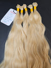 22 Inch I tips/Microlink Hair Extensions 613 Blonde - Total 150 strands