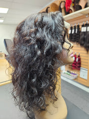 Natural Black Closure Wig