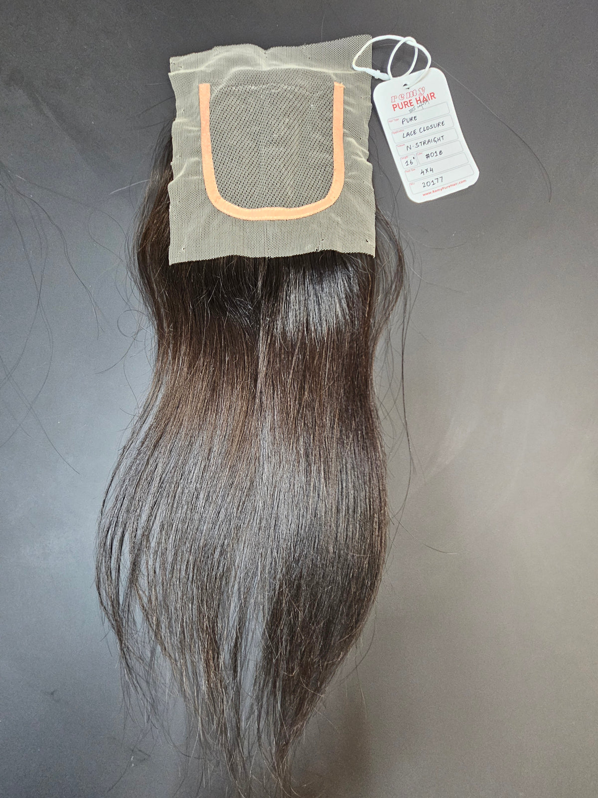 Straight Lace Closure