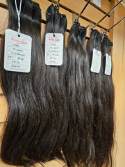 Pure Straight Human Hair Weft Bundles