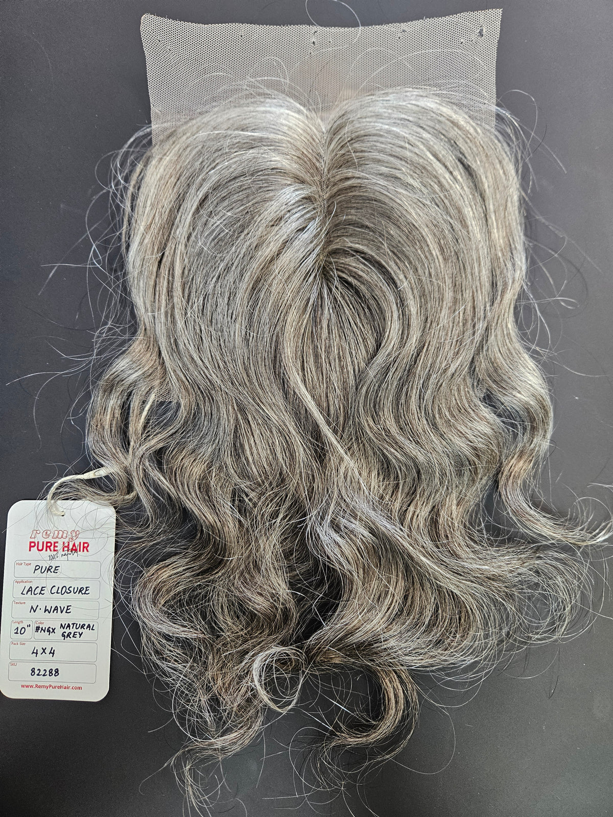 Natural Gray Lace Closure
