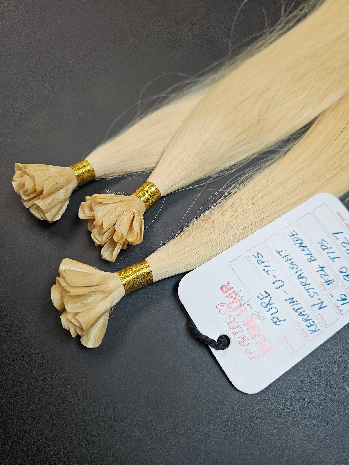 Dark Blonde U-Tip Extensions