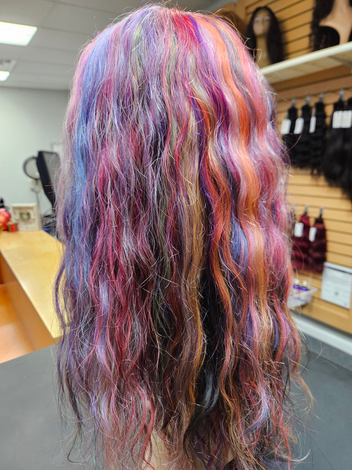 Multicolor Wig