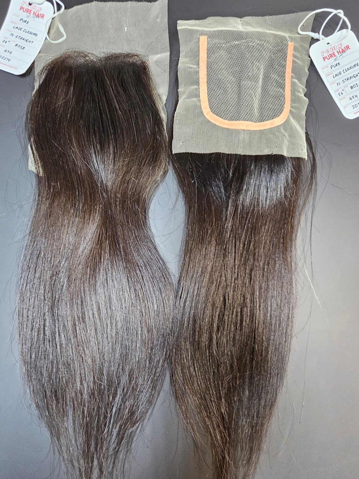 Straight Lace Closure