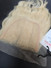 613 Platinum Blonde Lace Closures
