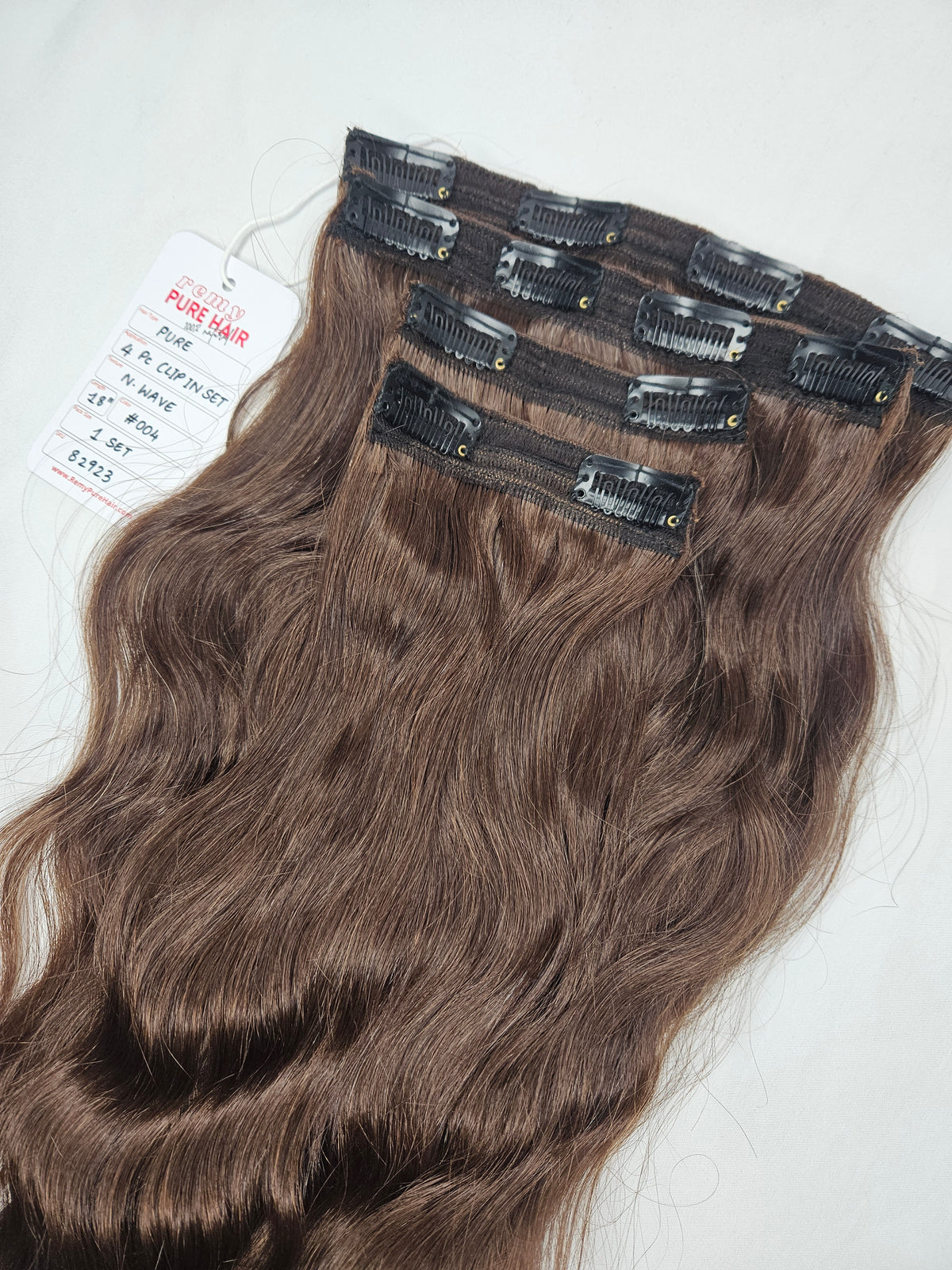 Medium Brown Clip-In Extensions