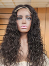 20" RAW Natural Curly - 5X5 Closure Wig