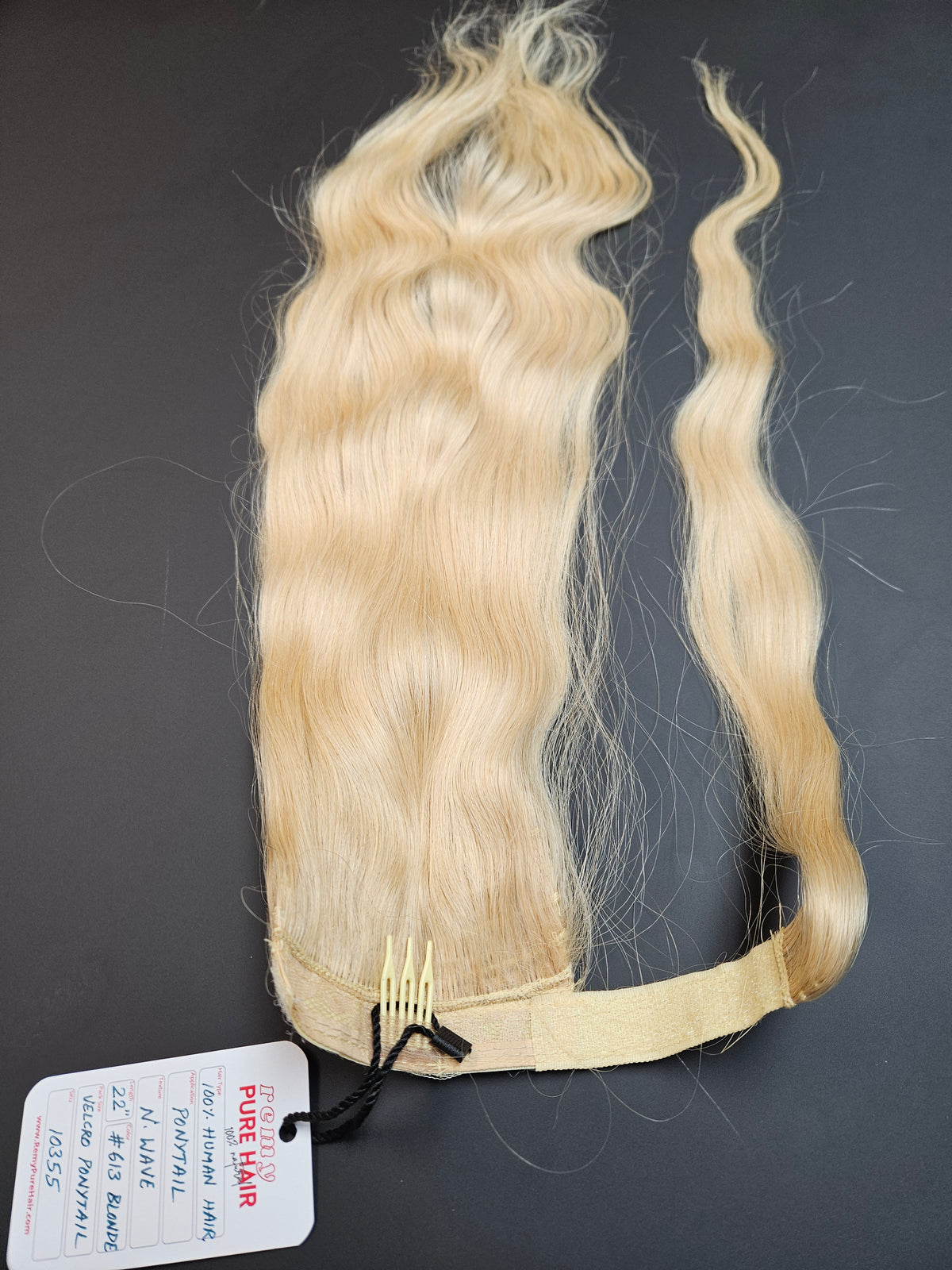 Platinum Blonde Ponytail Extensions