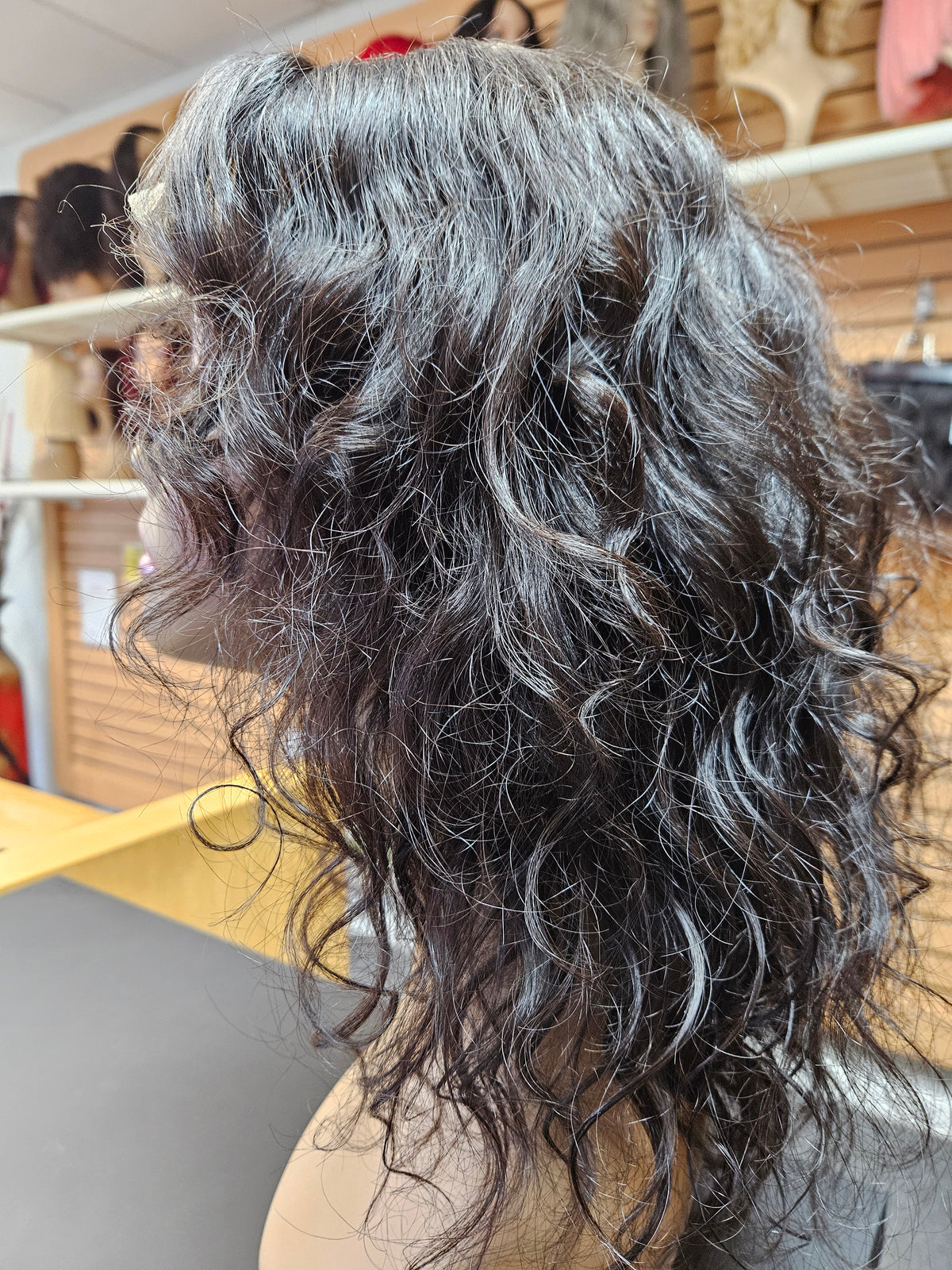 Natural Black Closure Wig