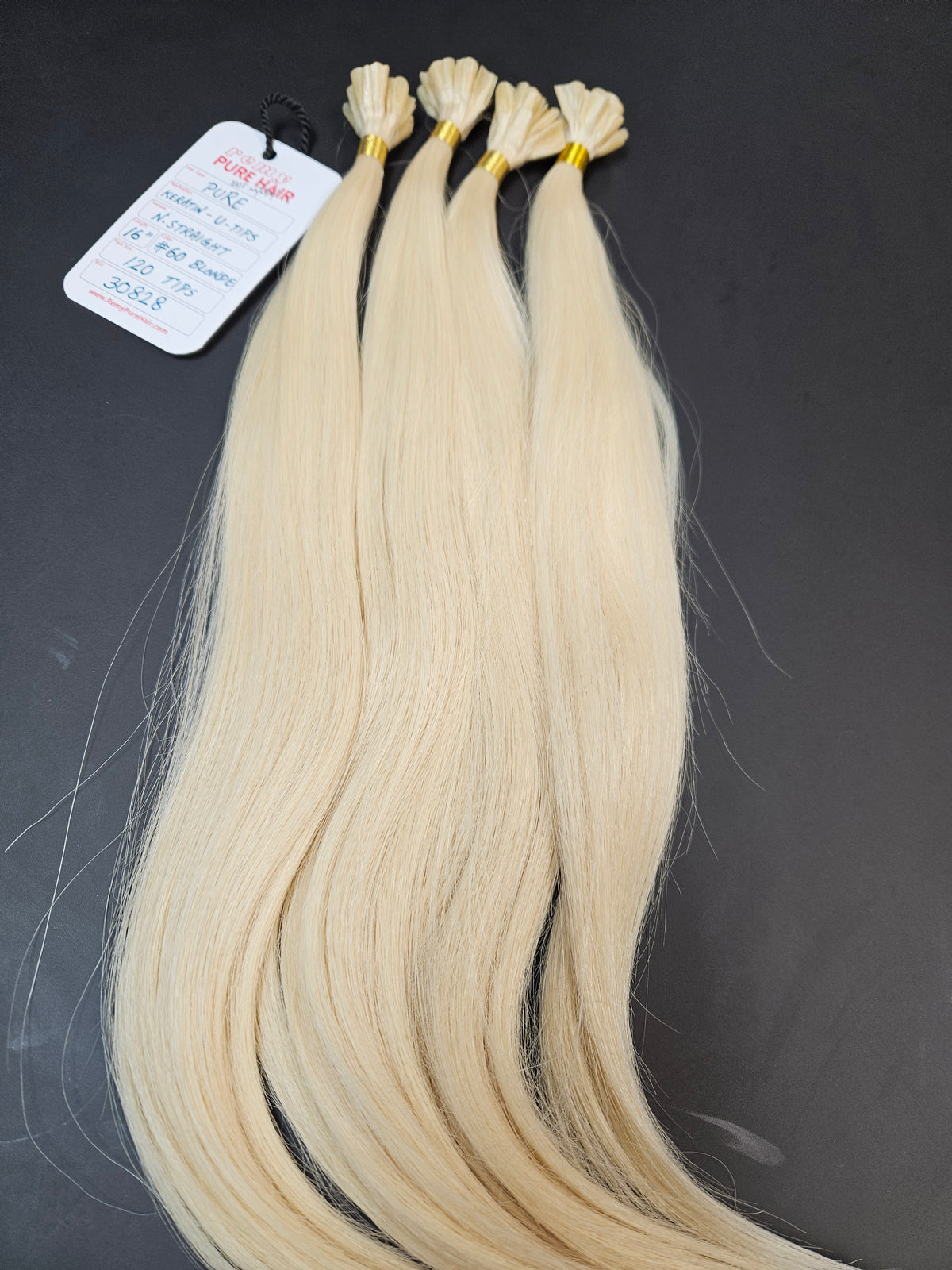 Lightest Blonde U-Tip Extensions