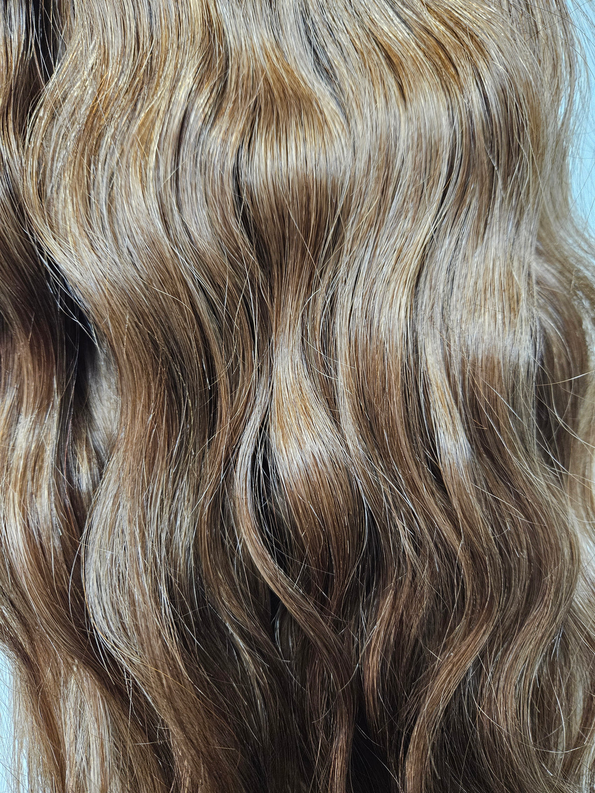 Brown & Blonde Blend Clip-In Extensions