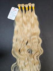 Blonde I-Tip Hair Extensions