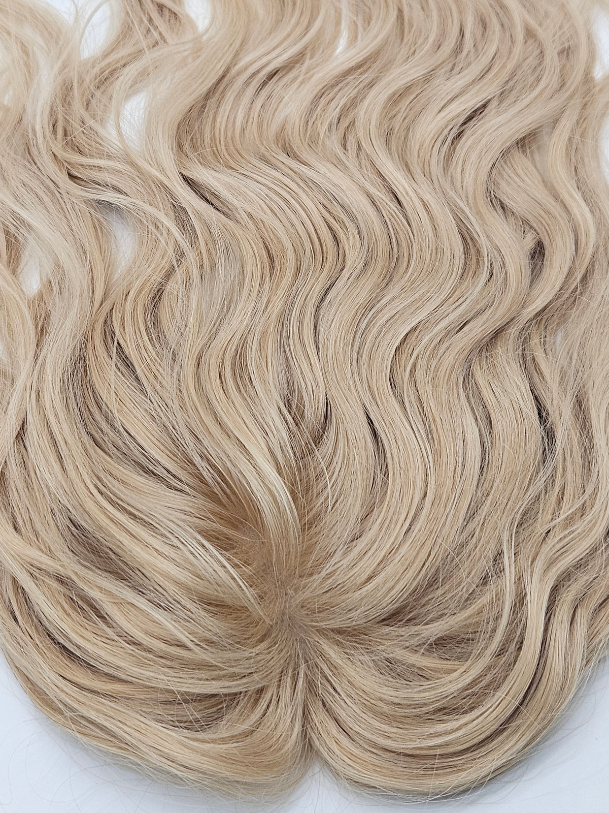 Blonde Lace Hair Topper | 14" Remy Human Hair