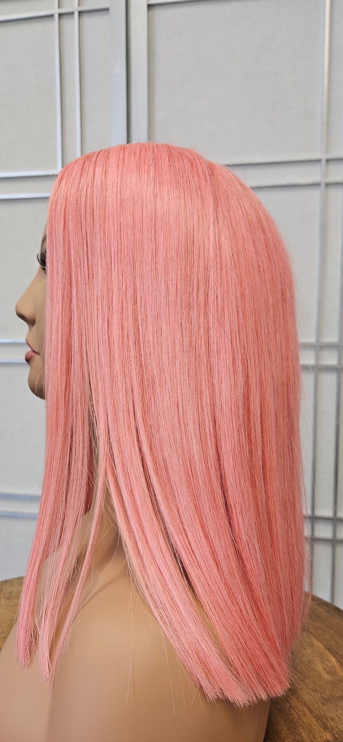 Pink Closure Wig