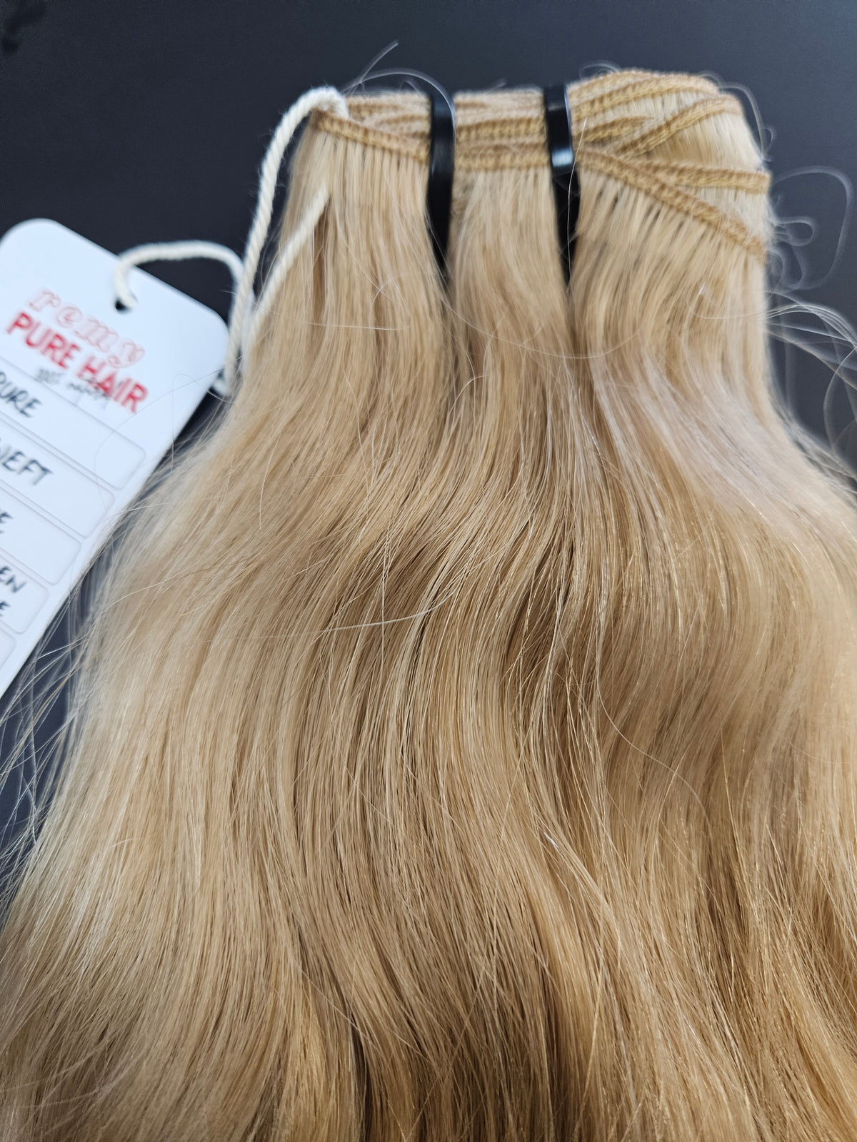 Golden Blonde Wavy Hair Bundles