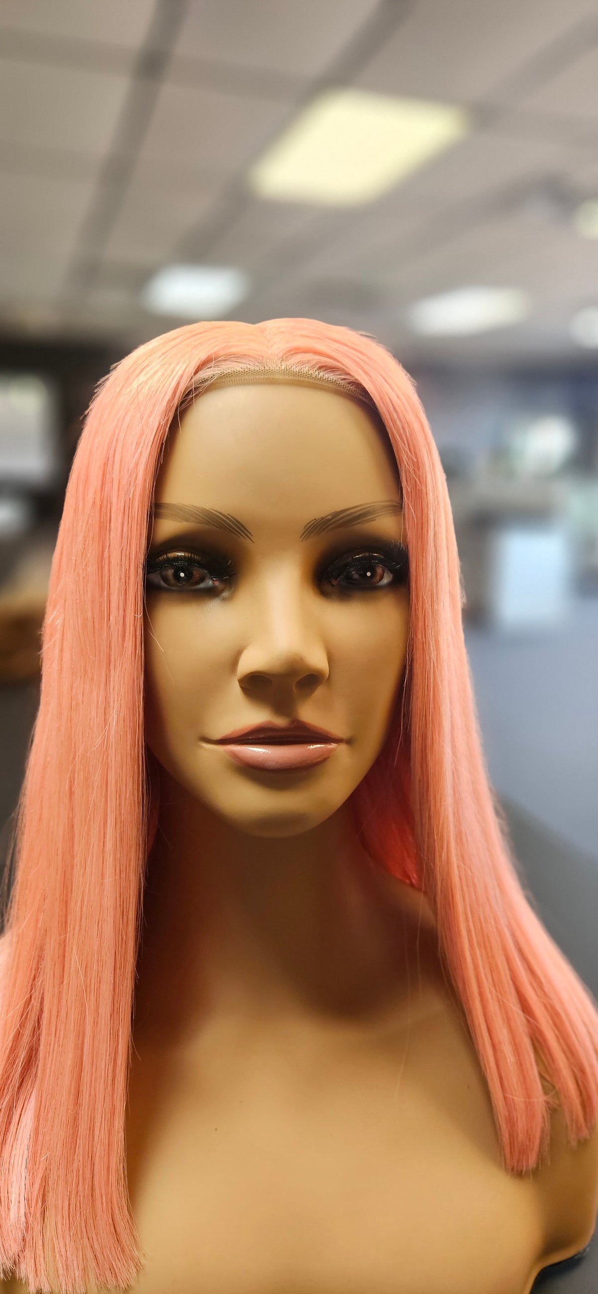 Pink Closure Wig
