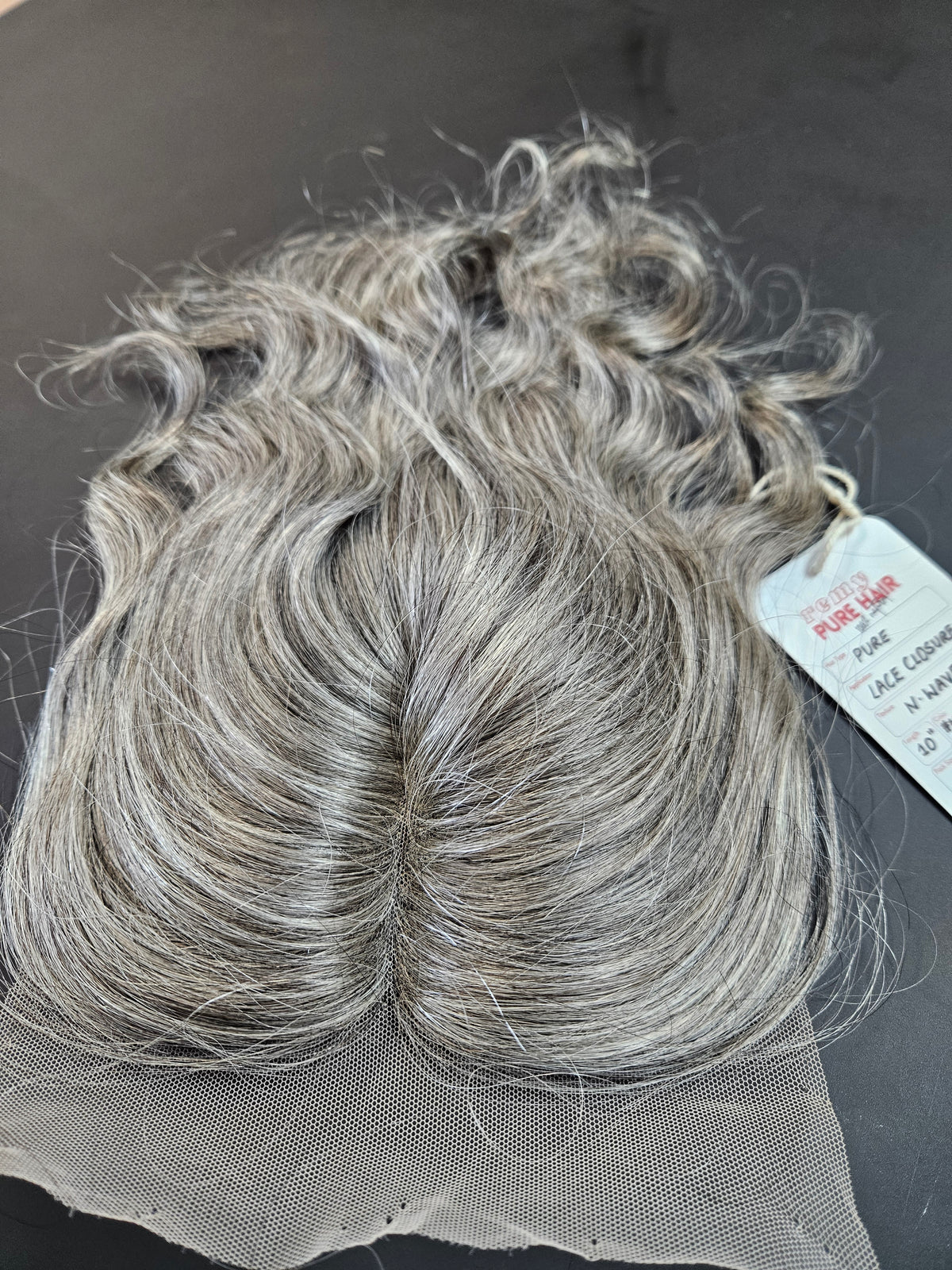 Natural Gray Lace Closure
