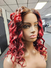 2X5 Closure Wig - 14" Ombre