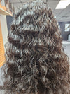 20" RAW Natural Curly - 5X5 Closure Wig