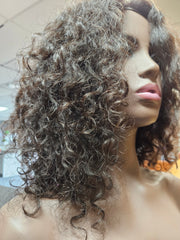 Natural Black Curly Wig