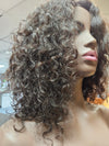 RAW Curly Wig - 12" Natural Black