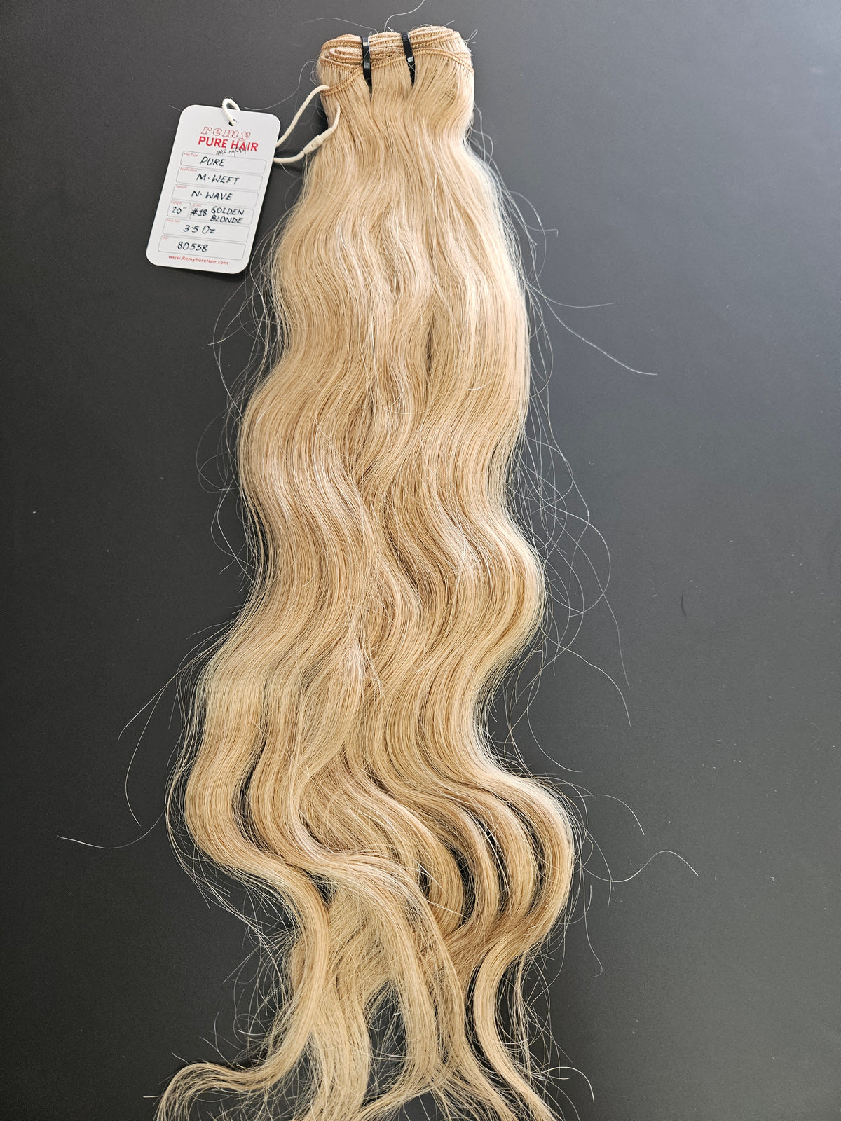 Golden Blonde Wavy Hair Bundles