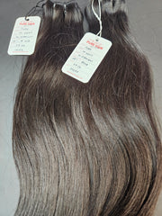 Pure Straight Human Hair Weft Bundles