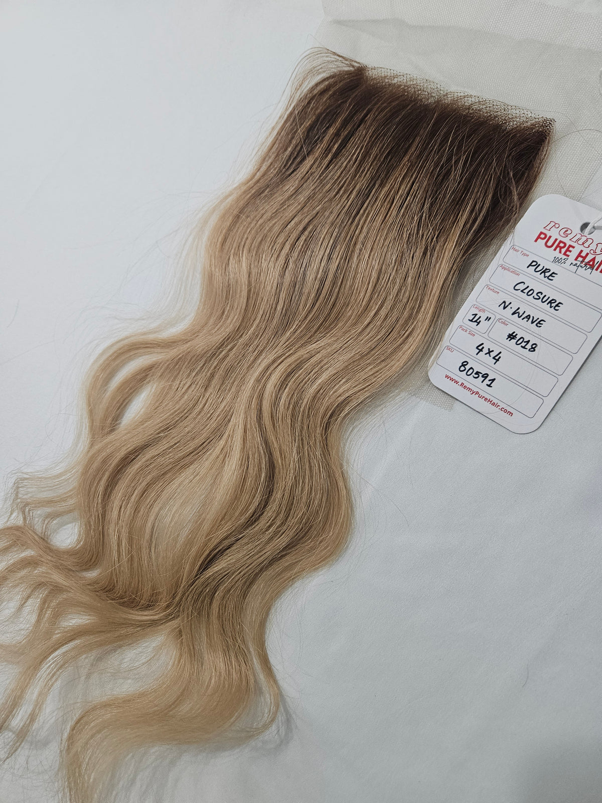 Golden Blonde Lace Closure