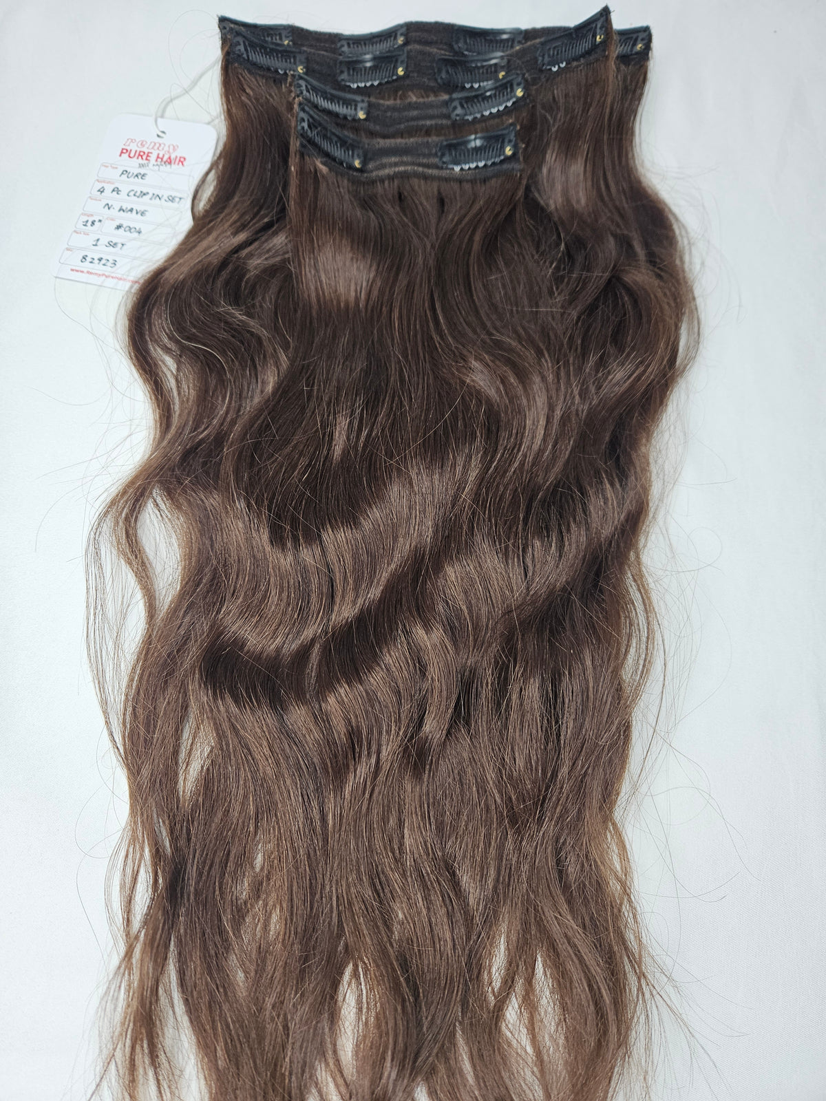 Medium Brown Clip-In Extensions