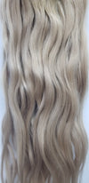 4 Piece CLIP-IN Set - Remy Pure Natural Wavy Color 018 Golden Blonde