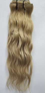 Golden Blonde Natural Wavy Clip-Ins