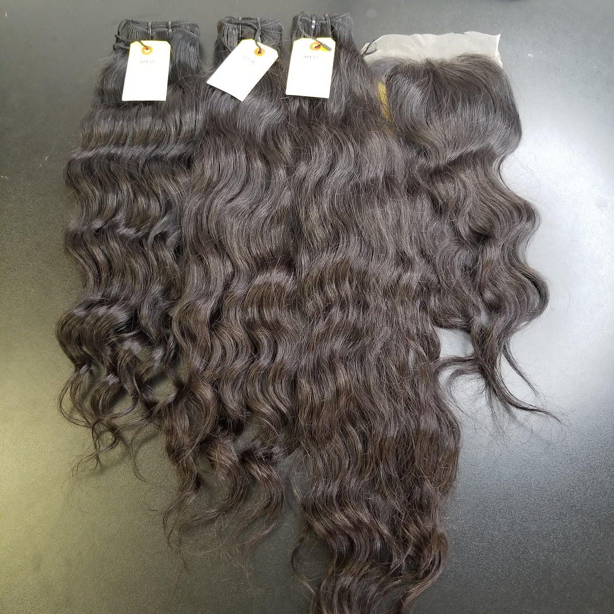 Hair Bundles & Lace Closure Set