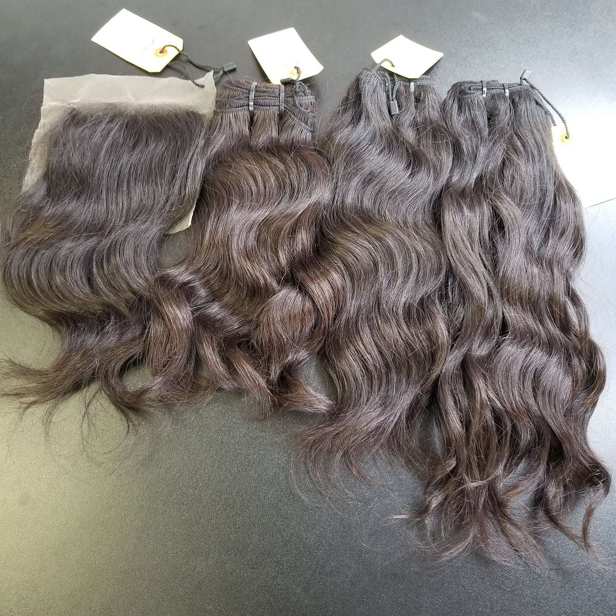 Hair Bundles & Lace Closure Set