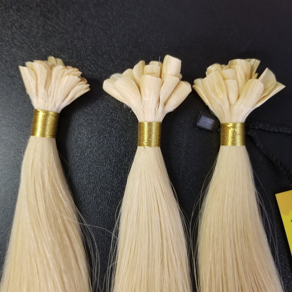 16 inch U-Tip Keratin Hair Extensions - Dark Blonde #24 - Total 90 strands_#30827