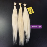 Keratin Light Blonde U-Tip Extensions