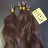 18 Inch U Tip Keratin Hair Extensions - Dark Brown 002 - Total 120 strands