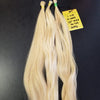 22 Inch Micro Ring/I Tip Keratin Hair Extensions - 613 Platinum Blonde - Total 90 strands - 30834