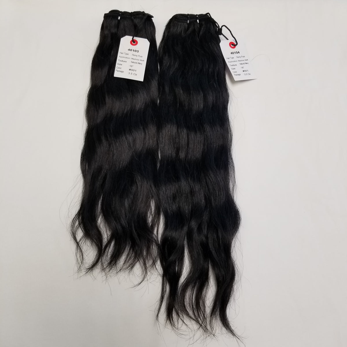Jet Black Wavy Hair Bundles