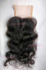 4X4 Lace Closures - Natural Curly