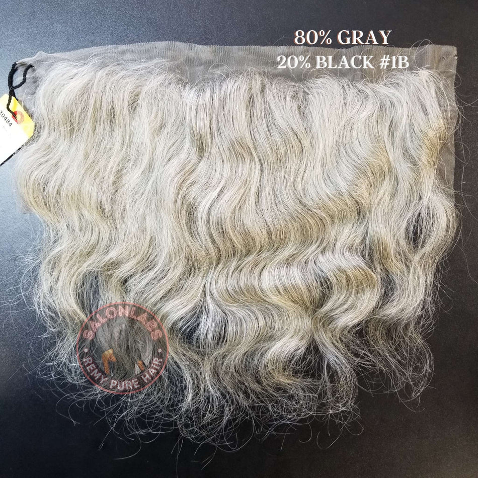 GRAY Hair Frontal