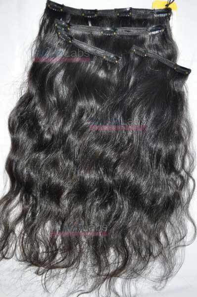 Natural Wavy Clip-in Hair Extensions