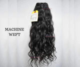 Remy Hair Machine Wefts - Natural Curly